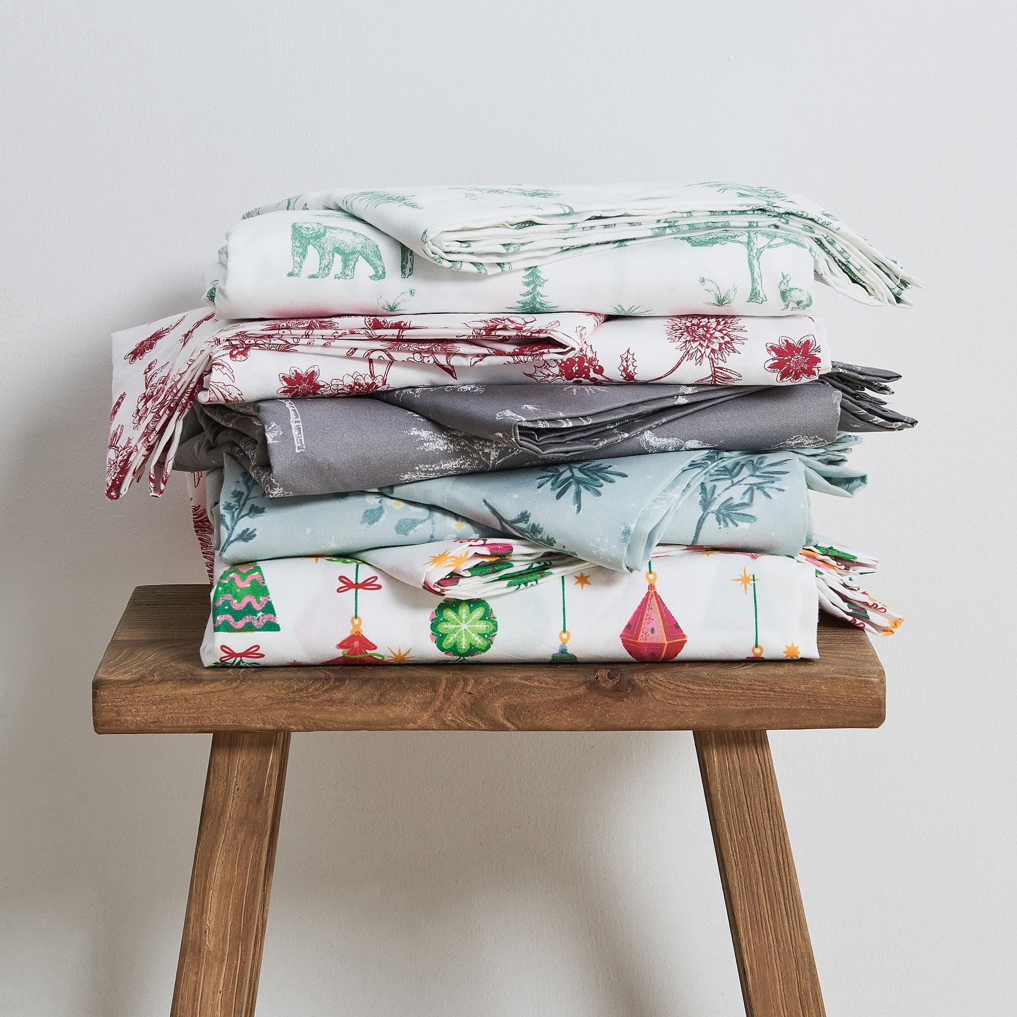 4-Piece Lodge Microfiber Sheet - Mountain Ridge Collection