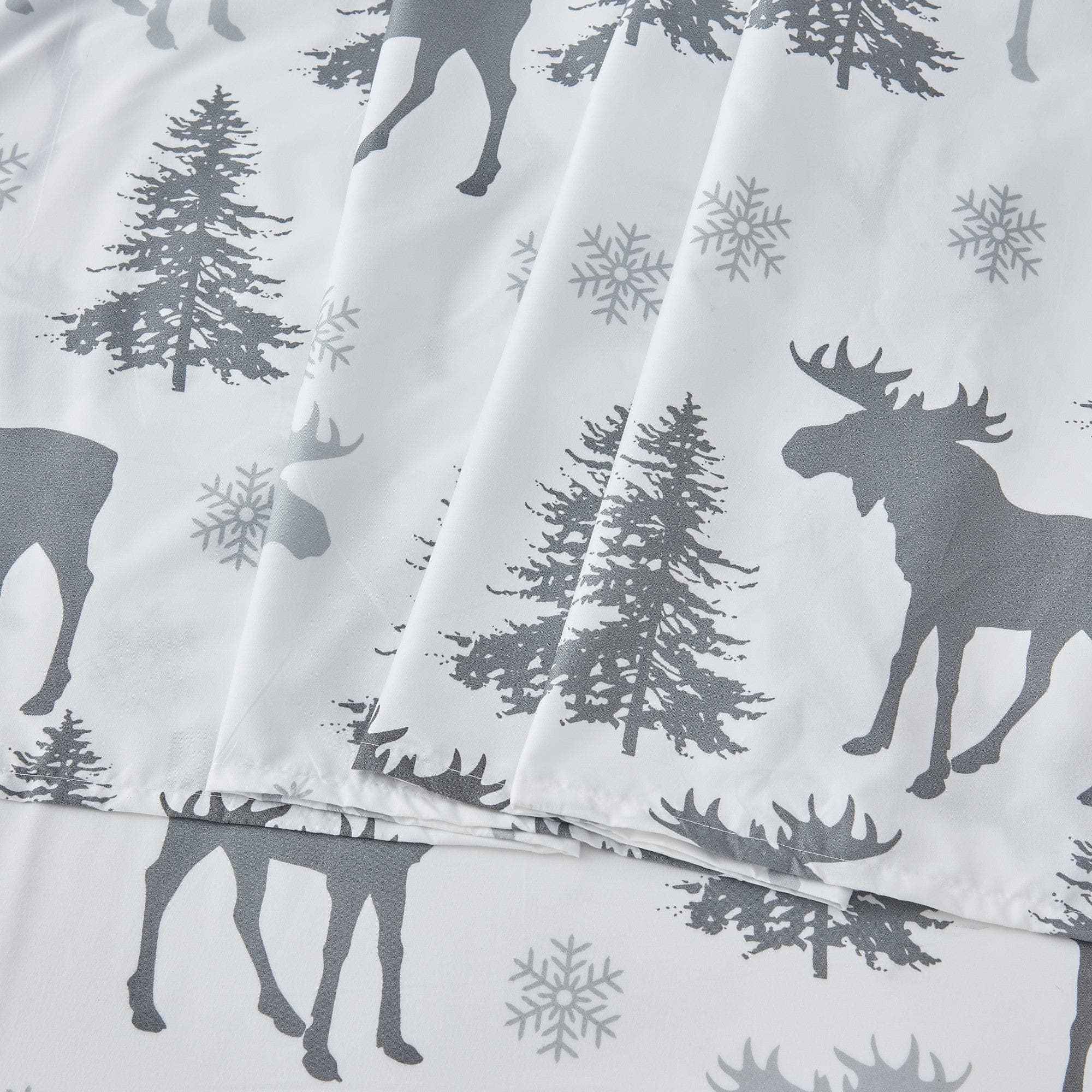 4-Piece Lodge Microfiber Sheet - Mountain Ridge Collection