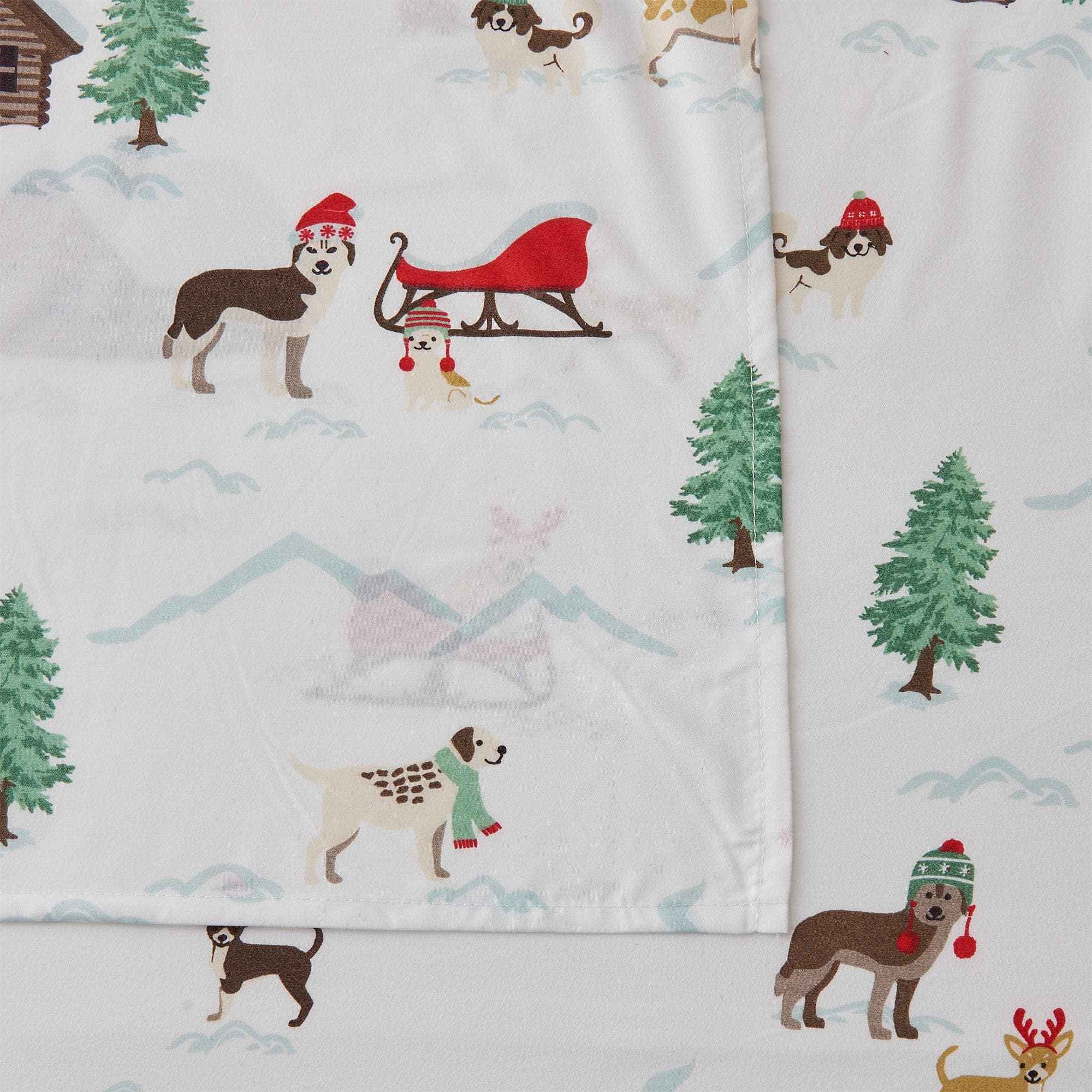 4-Piece Lodge Microfiber Sheet - Mountain Ridge Collection