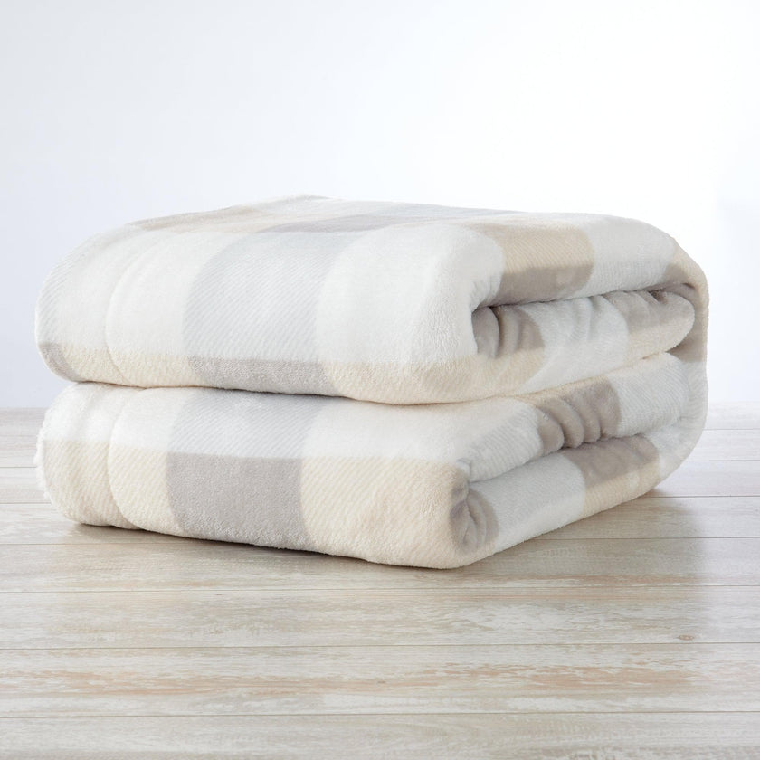 Velvet Plush Sherpa Luxury Bed Blanket - Kinsley Collection