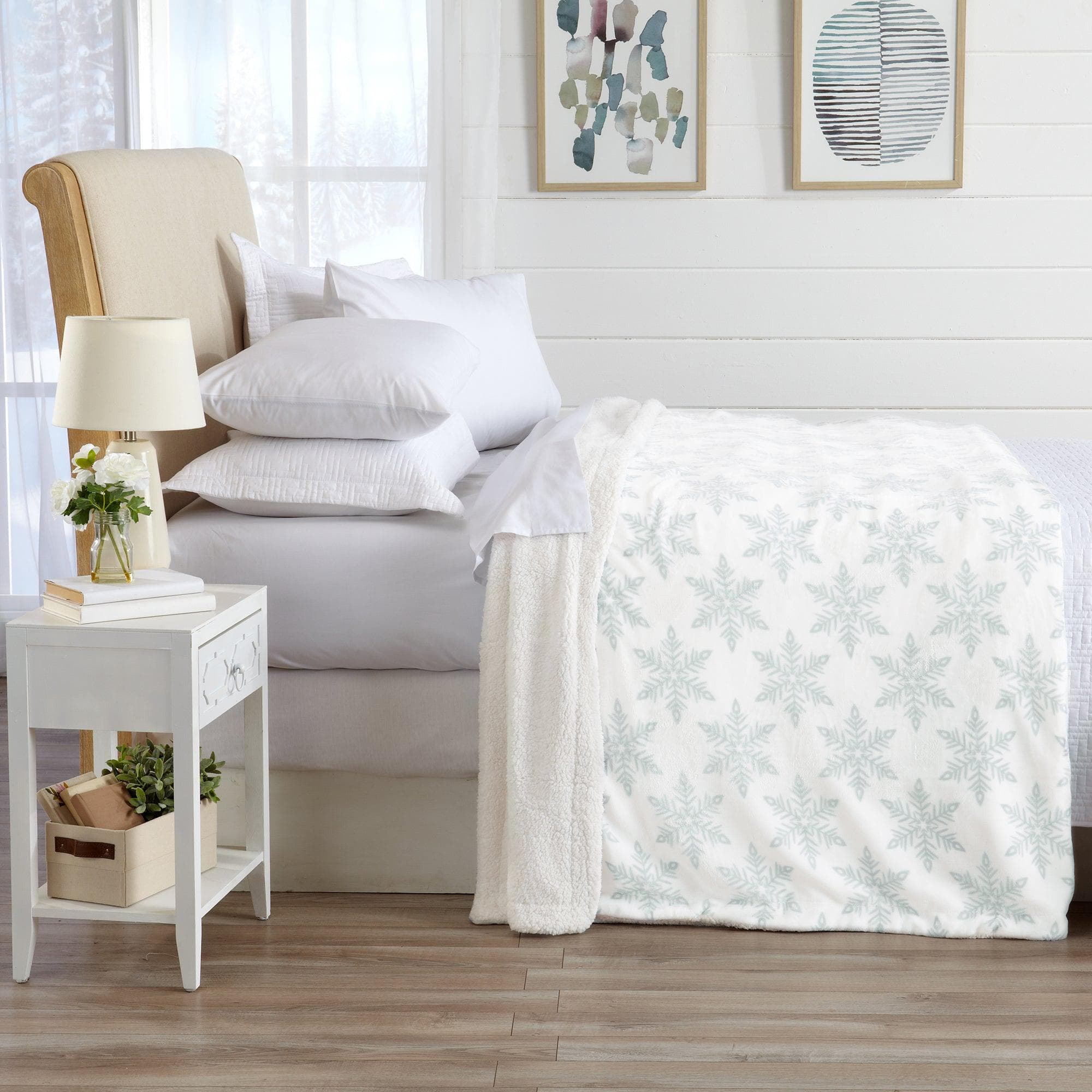 Velvet Plush Sherpa Luxury Bed Blanket - Kinsley Collection