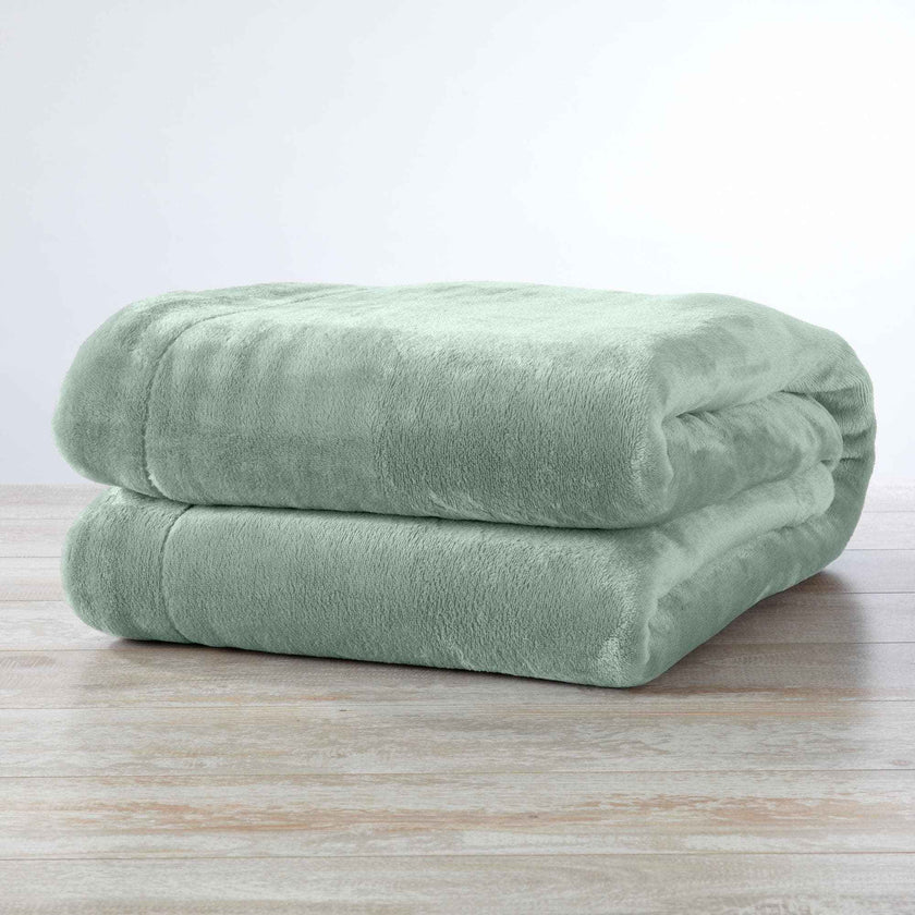 Velvet Plush Sherpa Luxury Bed Blanket - Kinsley Collection