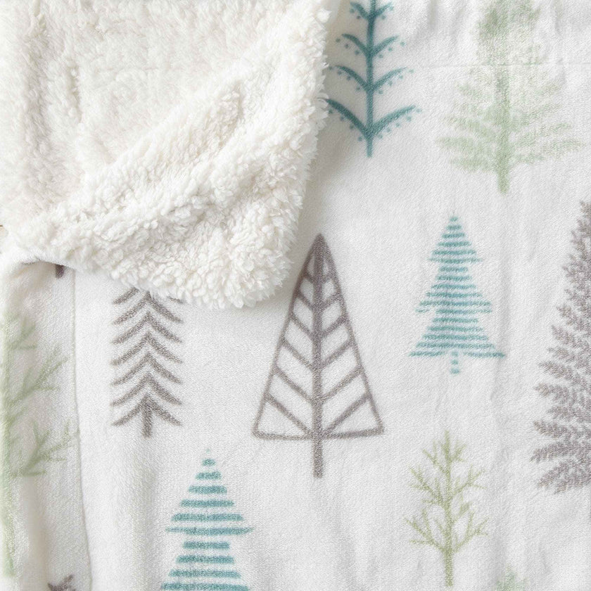 Velvet Plush Sherpa Luxury Bed Blanket - Kinsley Collection