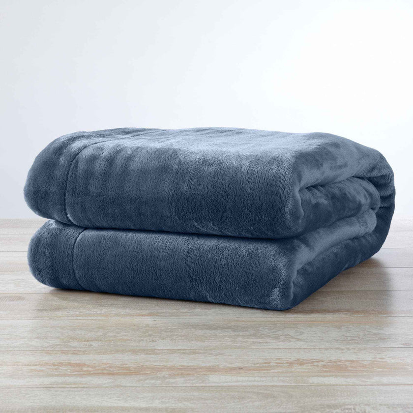Velvet Plush Sherpa Luxury Bed Blanket - Kinsley Collection
