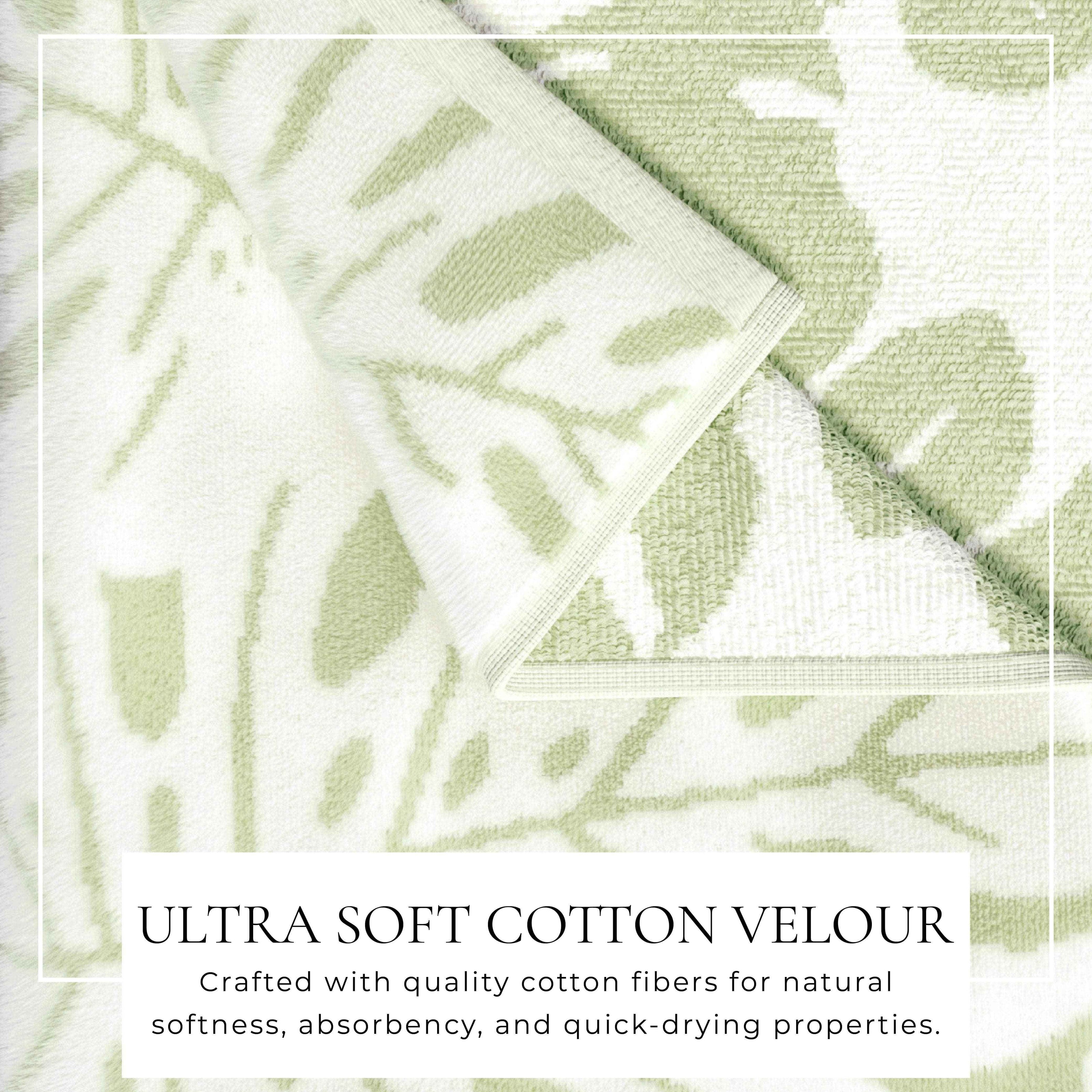 Oversized Retro Printed Beach Towel - St. Barts Collection