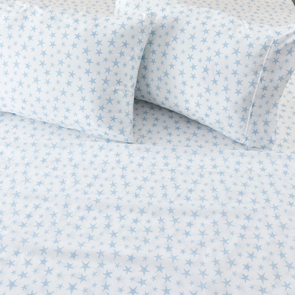 4-Piece Coastal Microfiber Sheet - Newport Collection