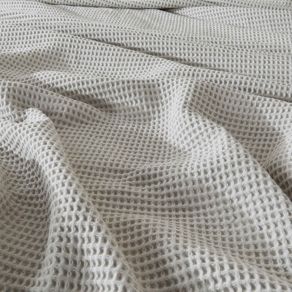 100% Cotton Waffle Weave Blanket - Mikala Collection