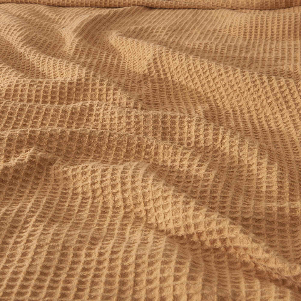 100% Cotton Waffle Weave Blanket - Mikala Collection