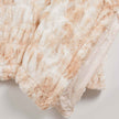 Ruched Faux Fur Throw Blanket - Alondra Collection