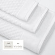 Cotton Diamond Waffle Weave Bath Towel Set - Grayson Collection