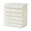 Cotton Diamond Waffle Weave Bath Towel Set - Grayson Collection