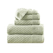 Cotton Diamond Waffle Weave Bath Towel Set - Grayson Collection