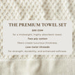 Cotton Diamond Waffle Weave Bath Towel Set - Grayson Collection