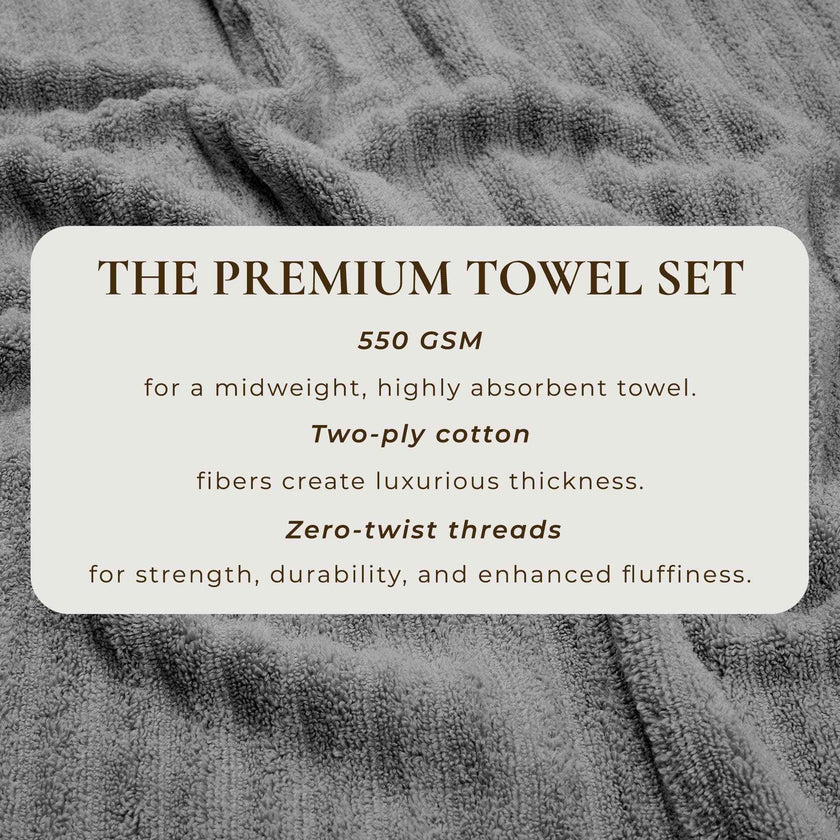 Luxury Cotton Towels - Karina Collection