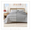 3-Piece Stripe Quilt - Kadi Collection