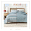 3-Piece Stripe Quilt - Kadi Collection