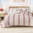 3-Piece Stripe Quilt - Wesley Collection