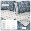 Floral Boho Printed Cotton Quilt Set - Indira Collection