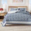 Floral Boho Printed Cotton Quilt Set - Indira Collection