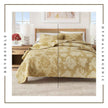 Floral Printed Cotton Quilt Set - Corin Collection