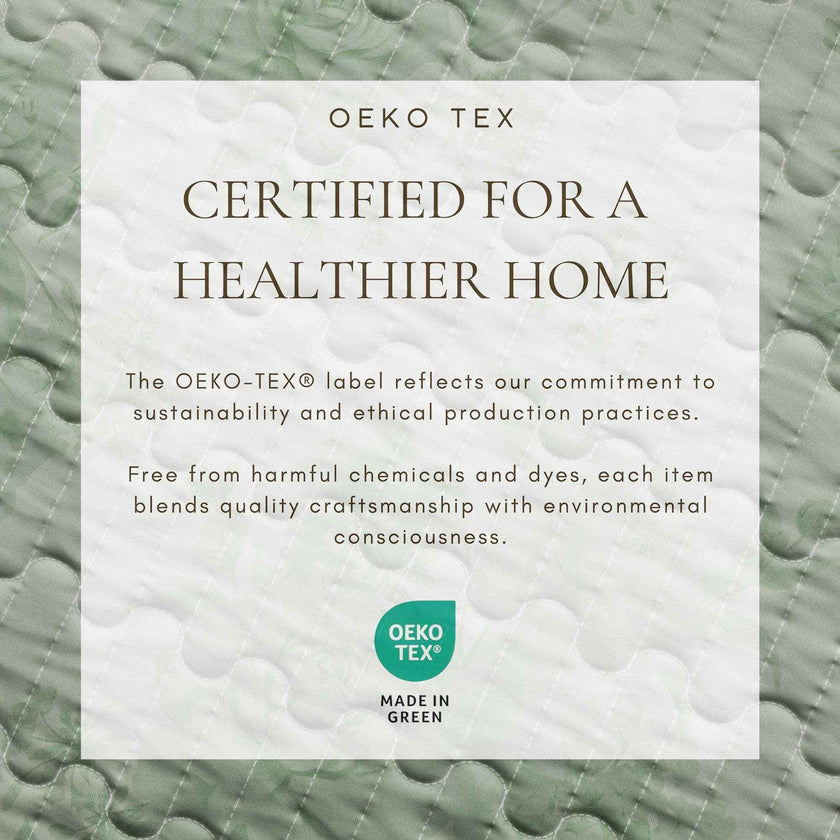 Floral Printed Cotton Quilt Set - Corin Collection