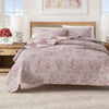 Floral Printed Cotton Quilt Set - Corin Collection