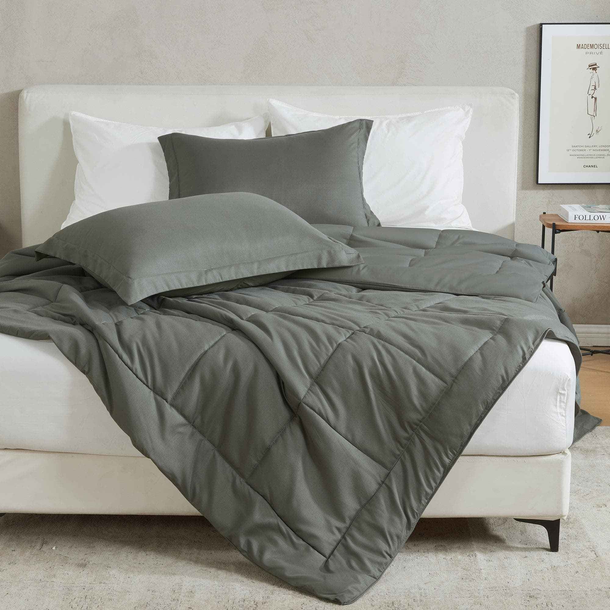 Reversible Comforter Set - Odette Collection