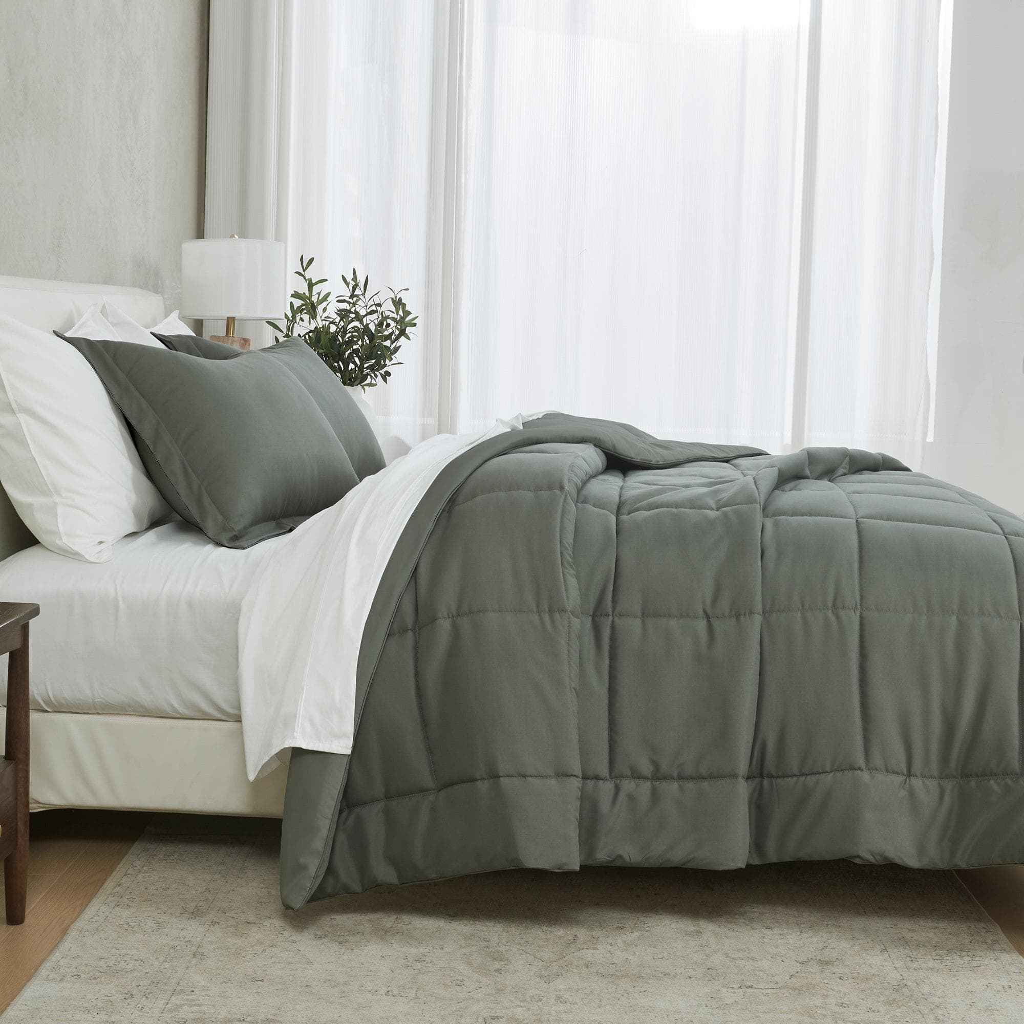 Reversible Comforter Set - Odette Collection