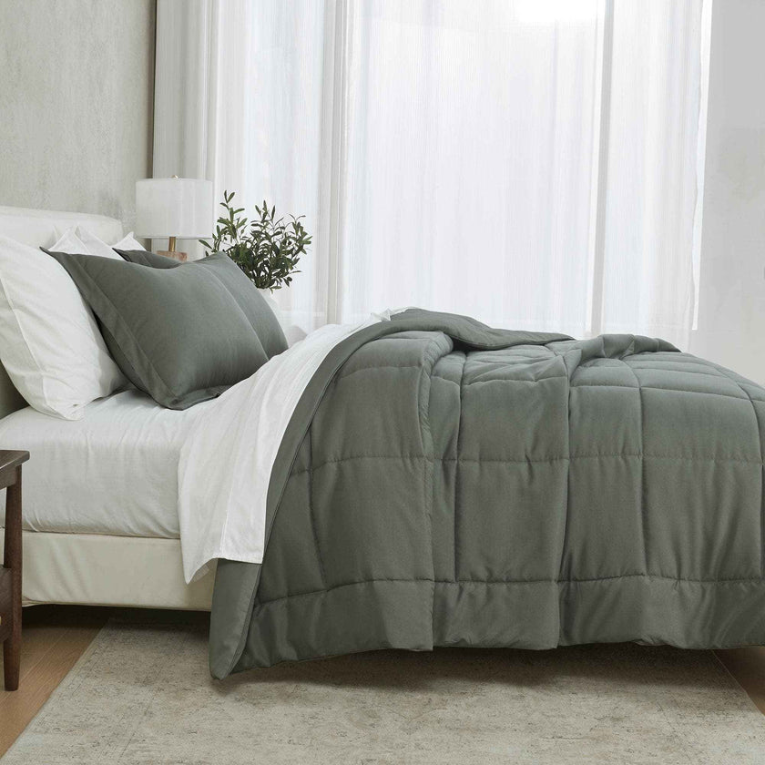 Reversible Comforter Set - Odette Collection