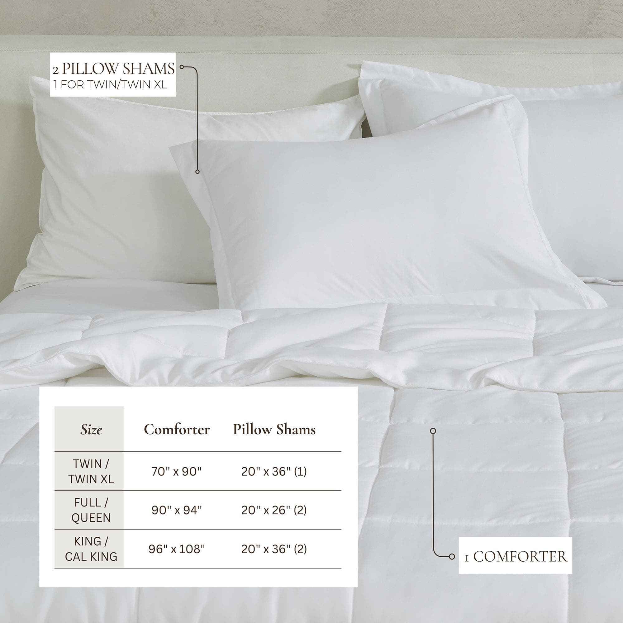 Reversible Comforter Set - Odette Collection