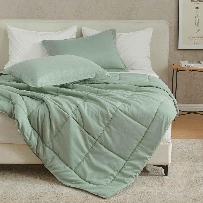 Reversible Comforter Set - Odette Collection