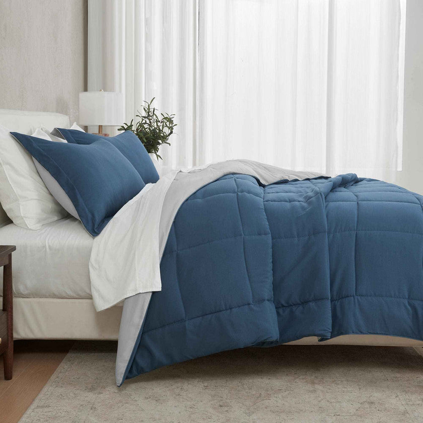 Reversible Comforter Set - Odette Collection