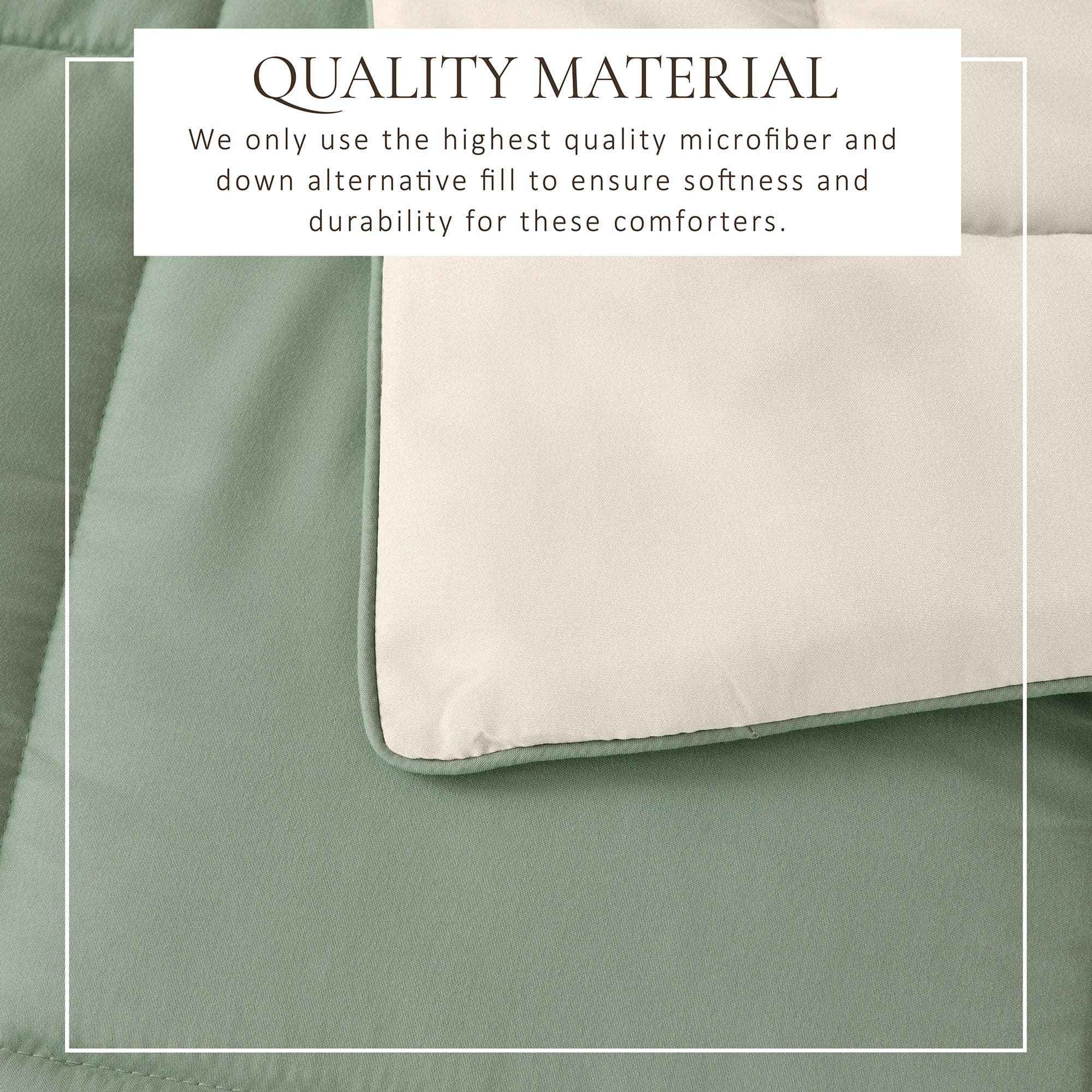 Reversible Comforter Set - Odette Collection