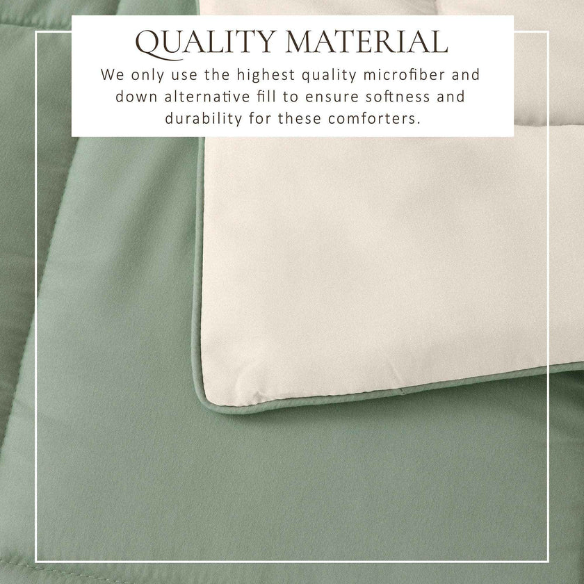 Reversible Comforter Set - Odette Collection