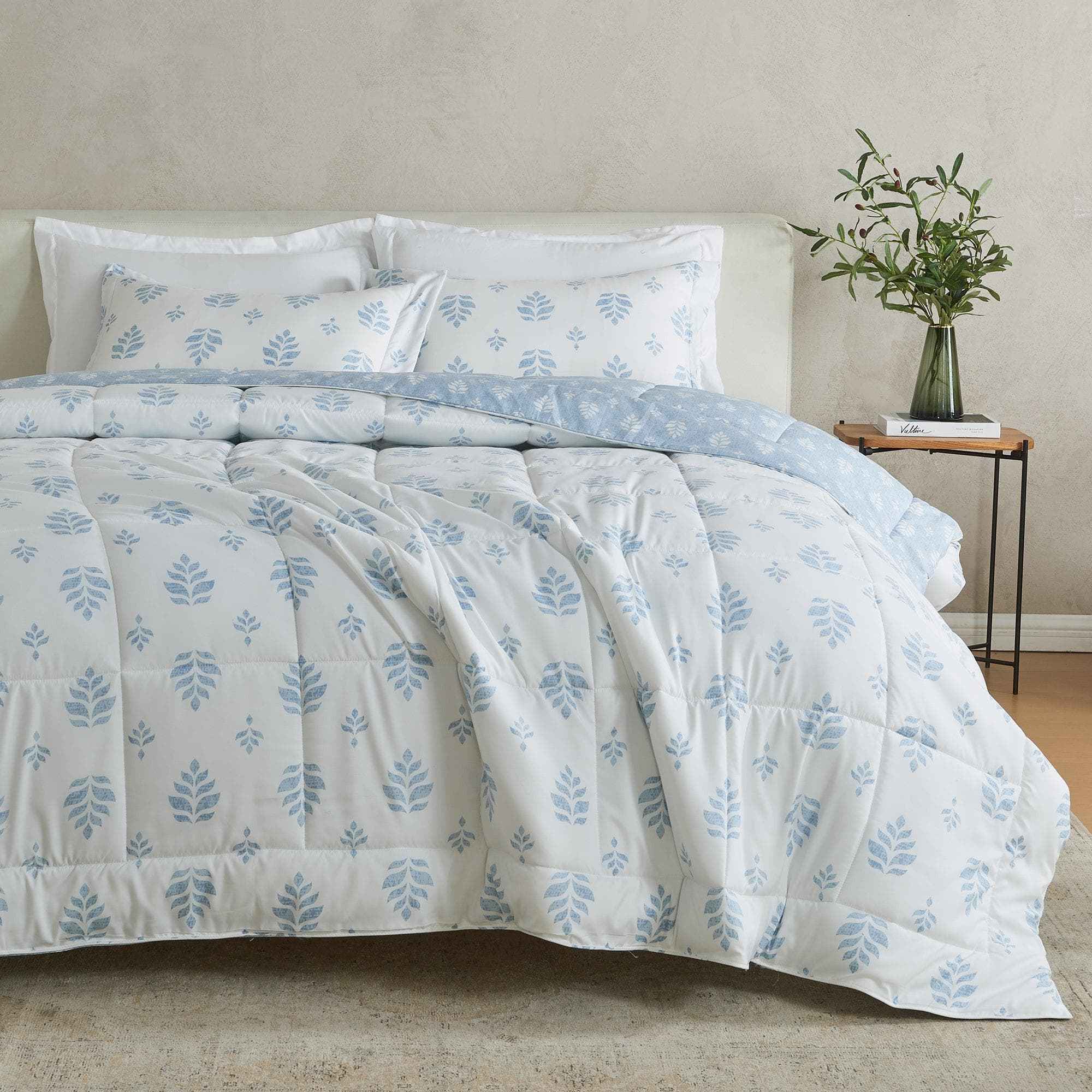 Reversible Comforter Set - Odette Collection