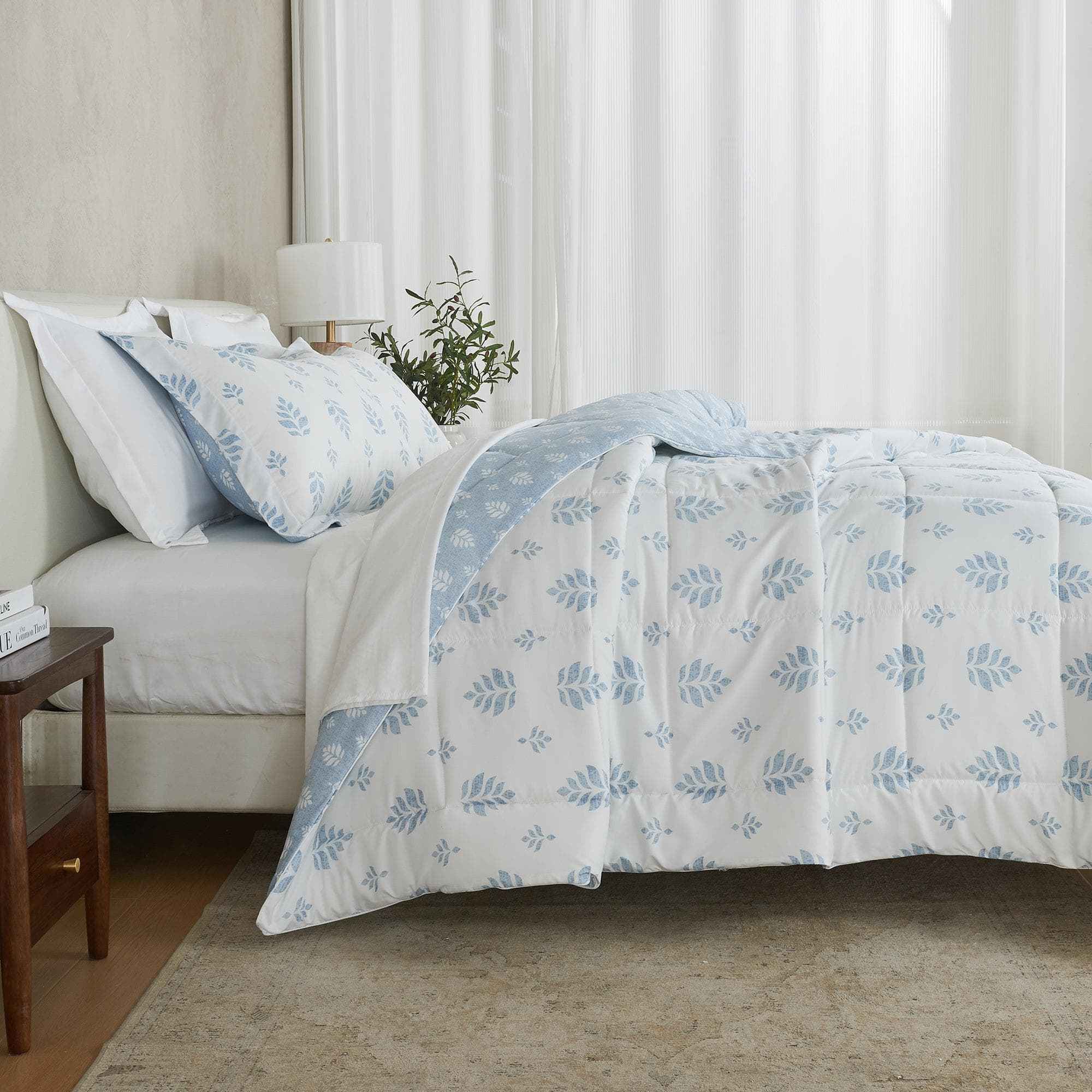 Reversible Comforter Set - Odette Collection