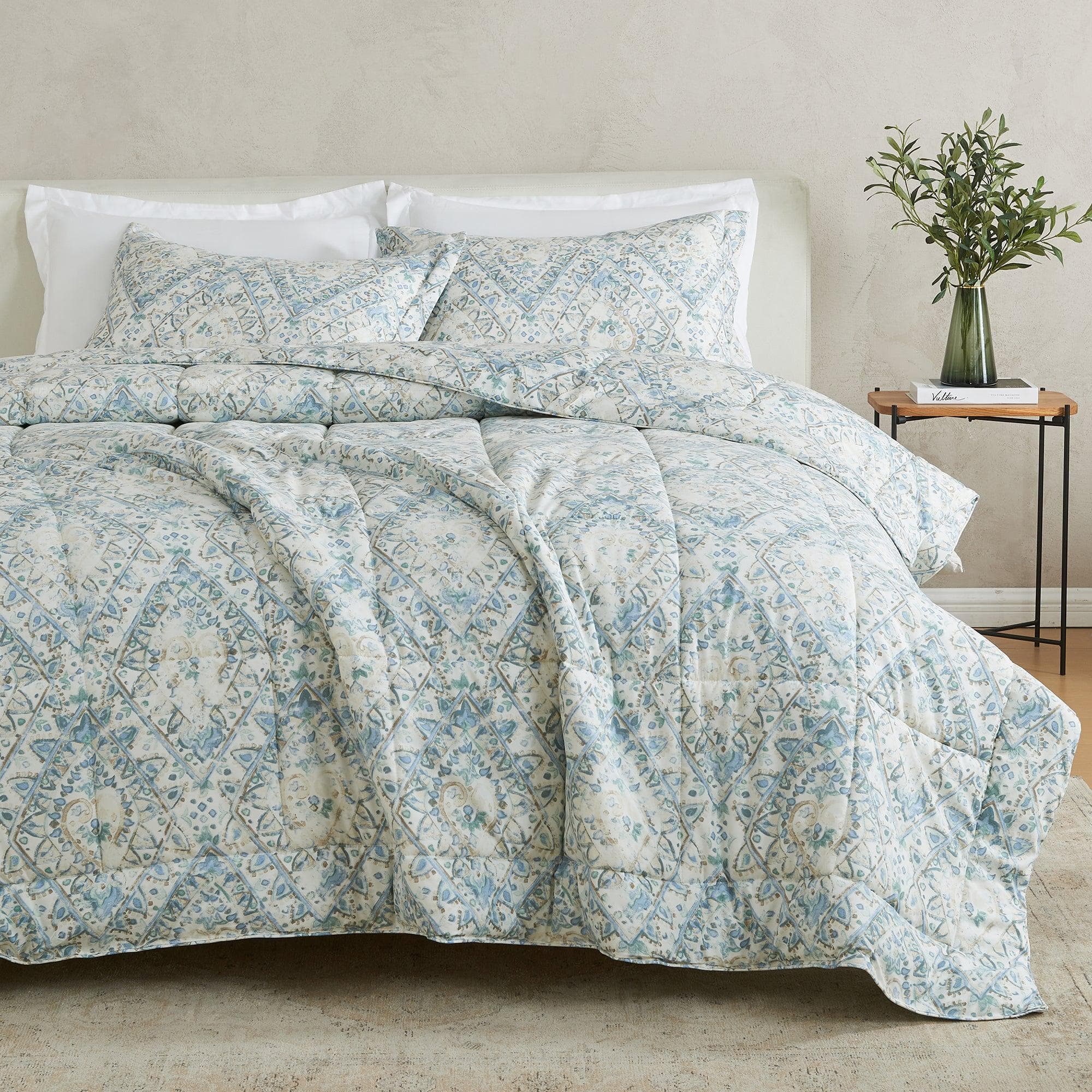 Reversible Comforter Set - Odette Collection