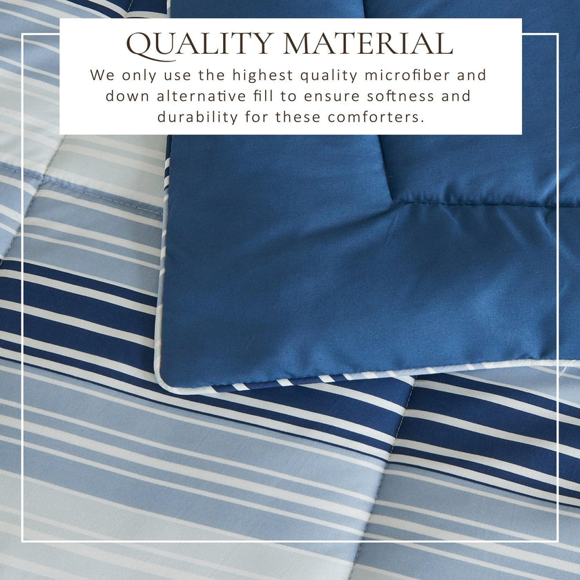 Reversible Comforter Set - Odette Collection