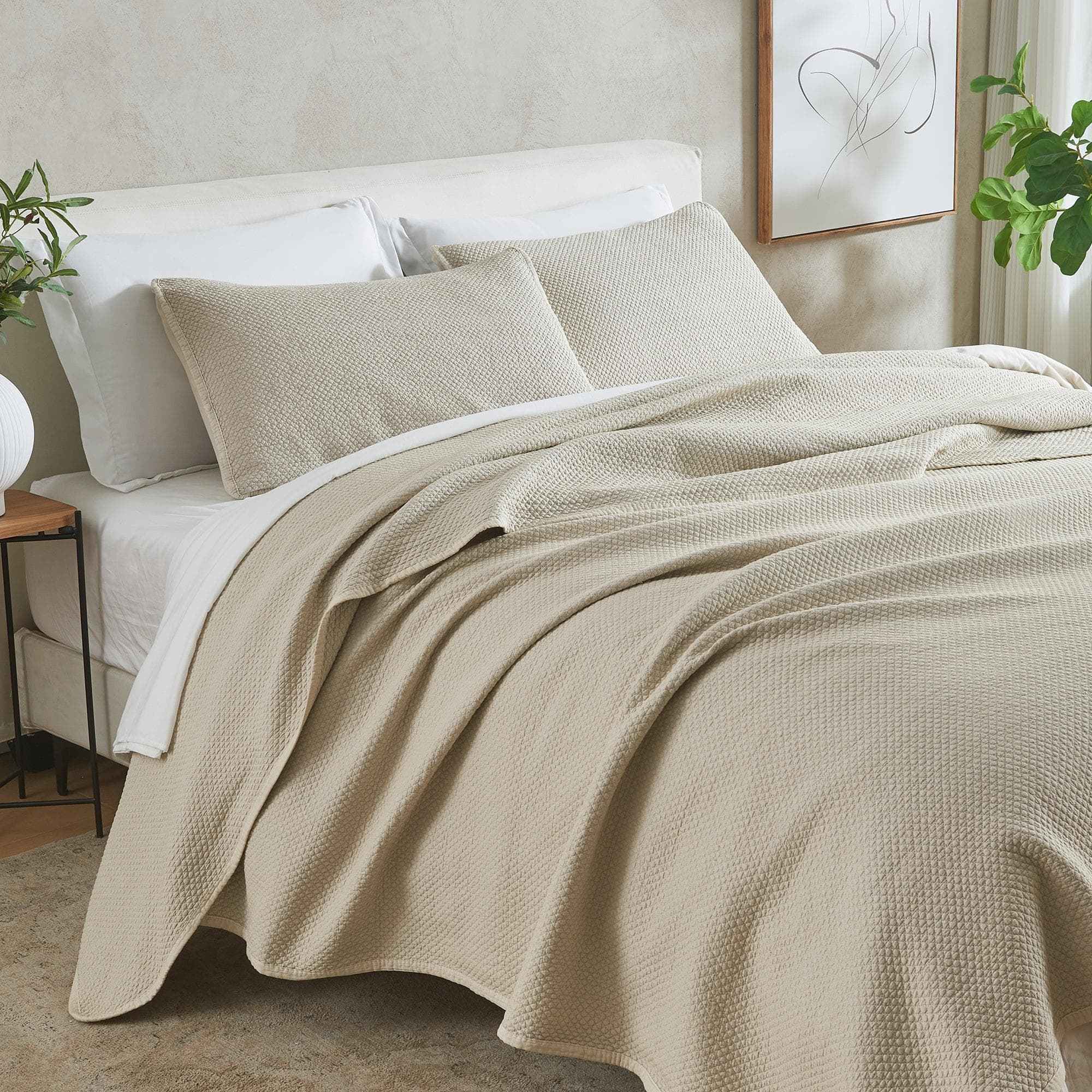 Stonewashed Relaxed Quilt Set - Vittoria Collection