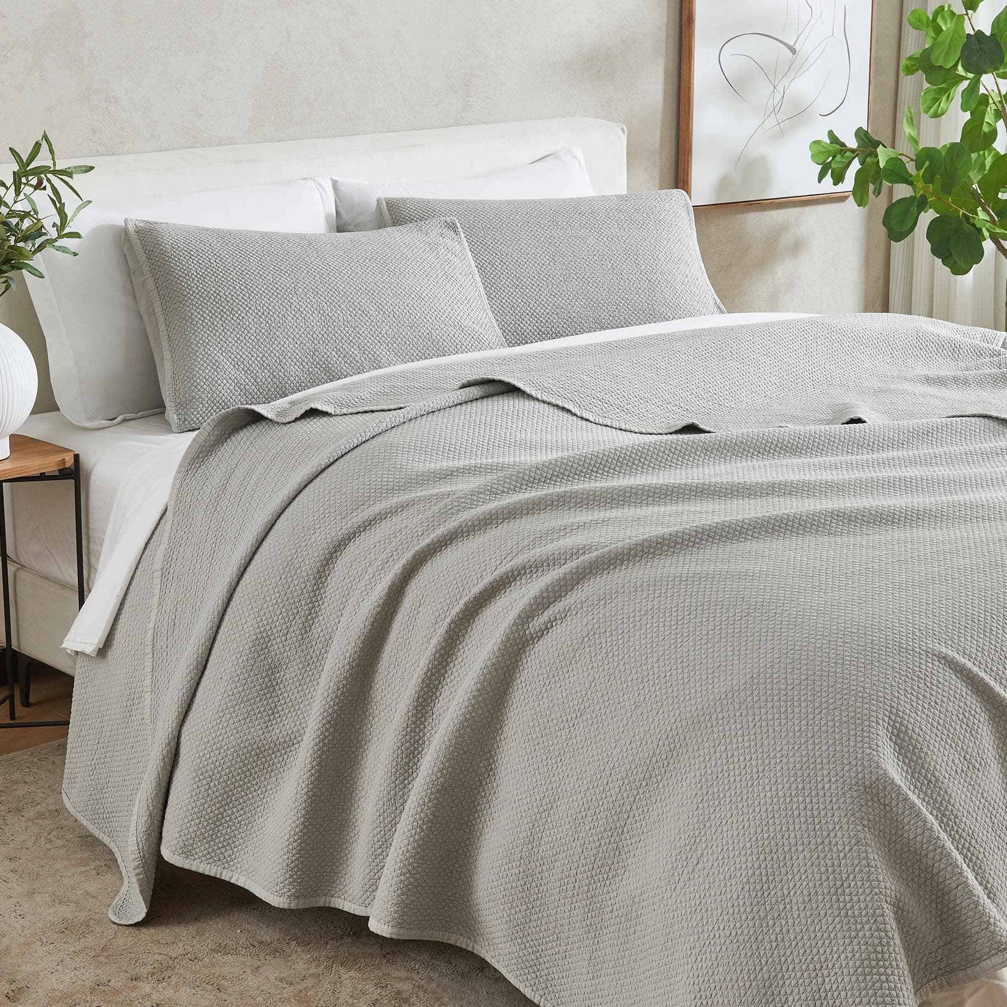 Stonewashed Relaxed Quilt Set - Vittoria Collection