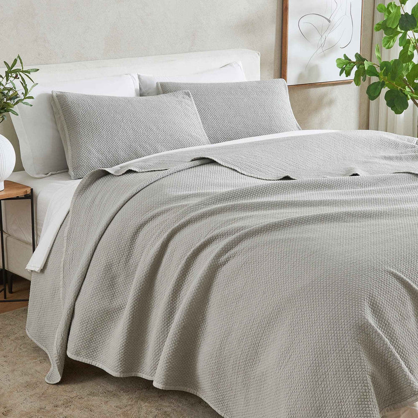 Stonewashed Relaxed Quilt Set - Vittoria Collection