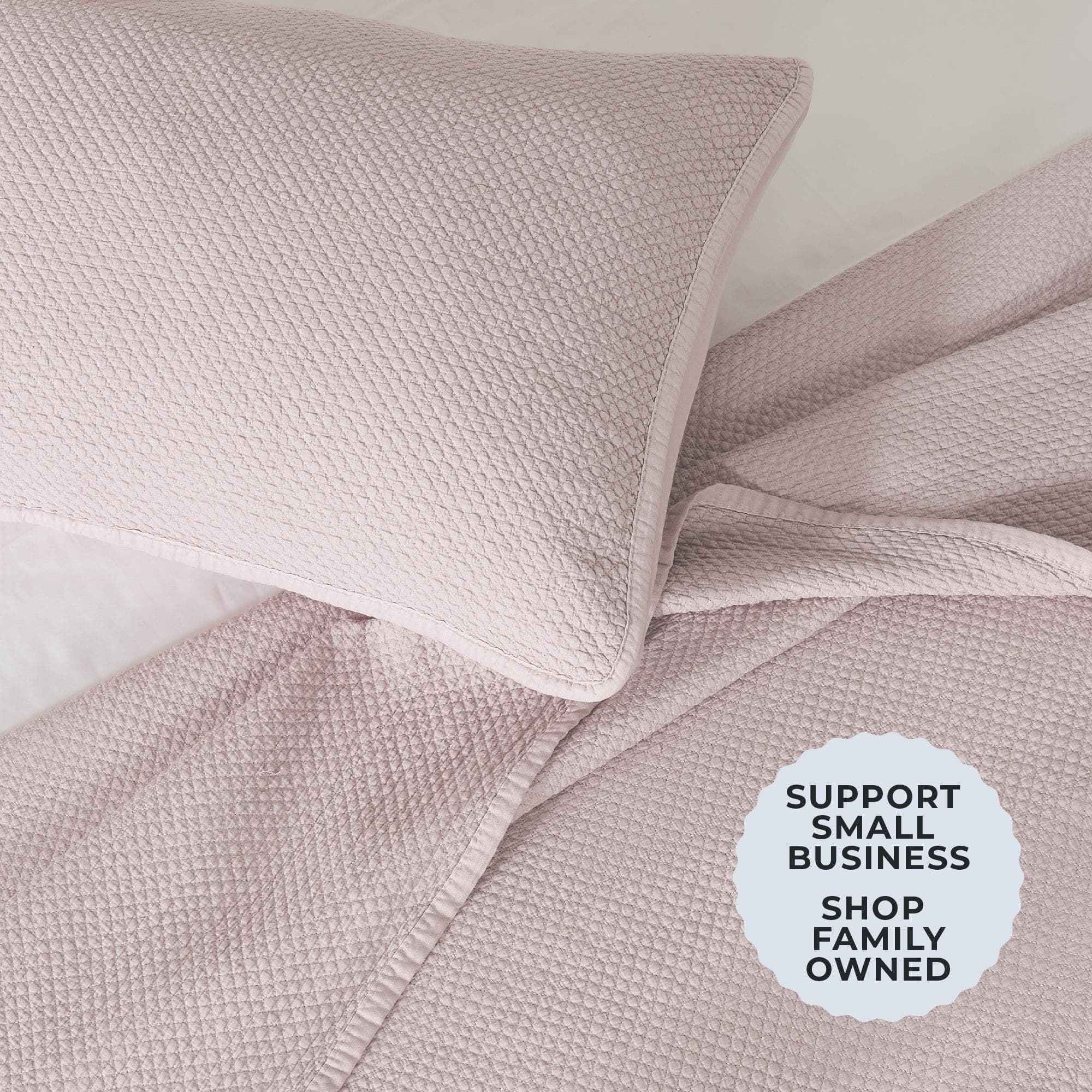 Stonewashed Relaxed Quilt Set - Vittoria Collection