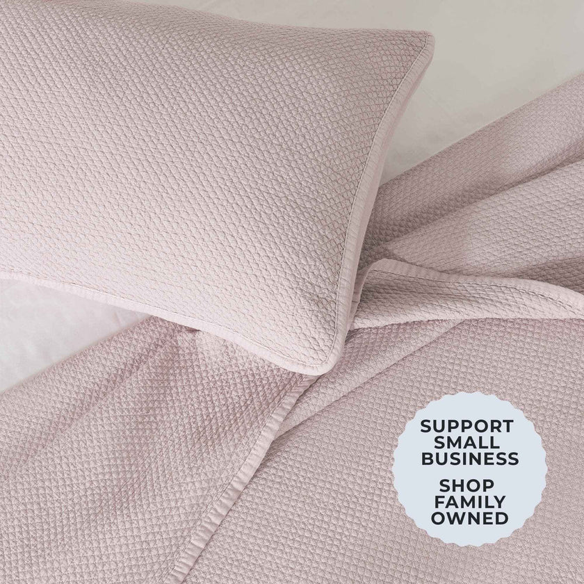 Stonewashed Relaxed Quilt Set - Vittoria Collection