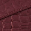 Velvet Box-Stitched Quilt Set - Vivica Collection