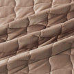 Velvet Box-Stitched Quilt Set - Vivica Collection