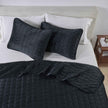 Velvet Box-Stitched Quilt Set - Vivica Collection