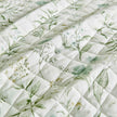 Floral Printed Microfiber Quilt Set - Glyndora Collection