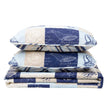 Seaside Patchwork Coastal Quilt Set - Caspian Collection