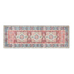 Medallion Machine Washable Accent Runner 2'4