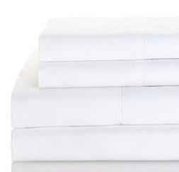 Supima Cotton 400 Thread Count Hemstitch Sheet Set